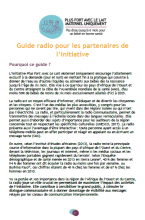Guide radio