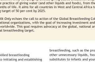 Improve access to skilled breastfeeding counselling